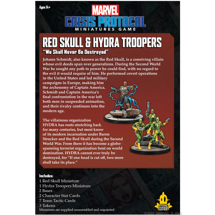MARVEL CRISIS PROTOCOL: Red Skull & Hydra Troops