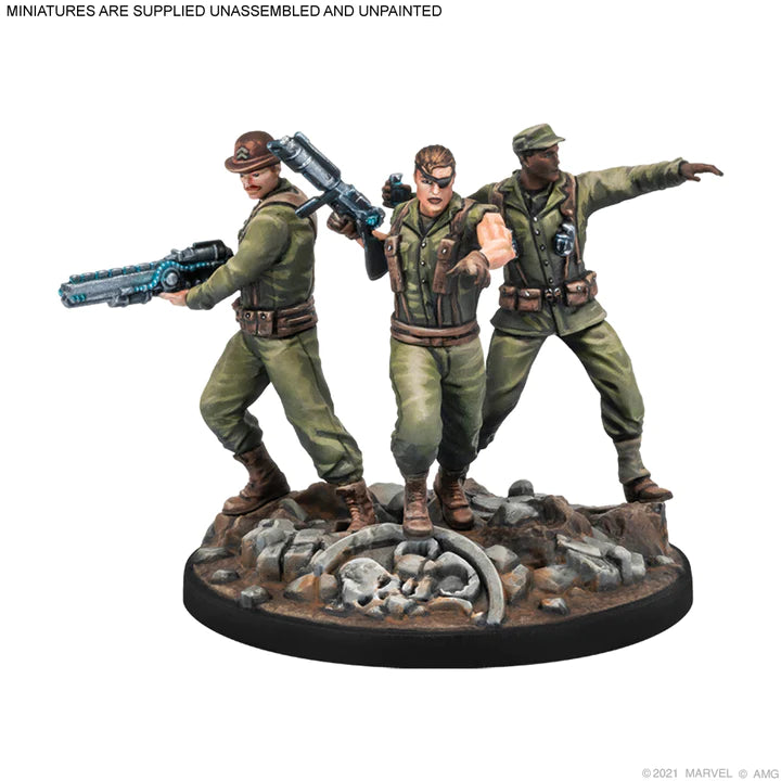 MARVEL CRISIS PROTOCOL: Nick Fury Sr. & Howling Commandos
