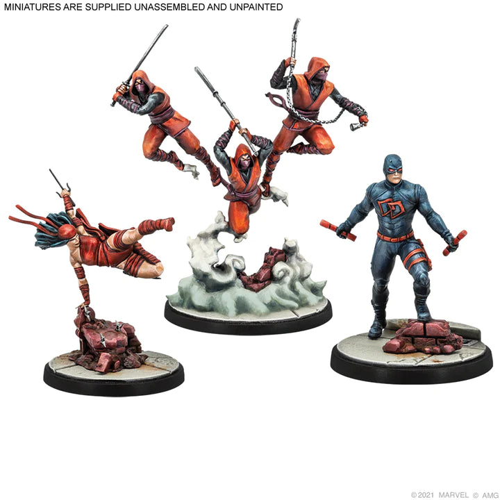 MARVEL CRISIS PROTOCOL: Shadowland Daredevil & Elektra