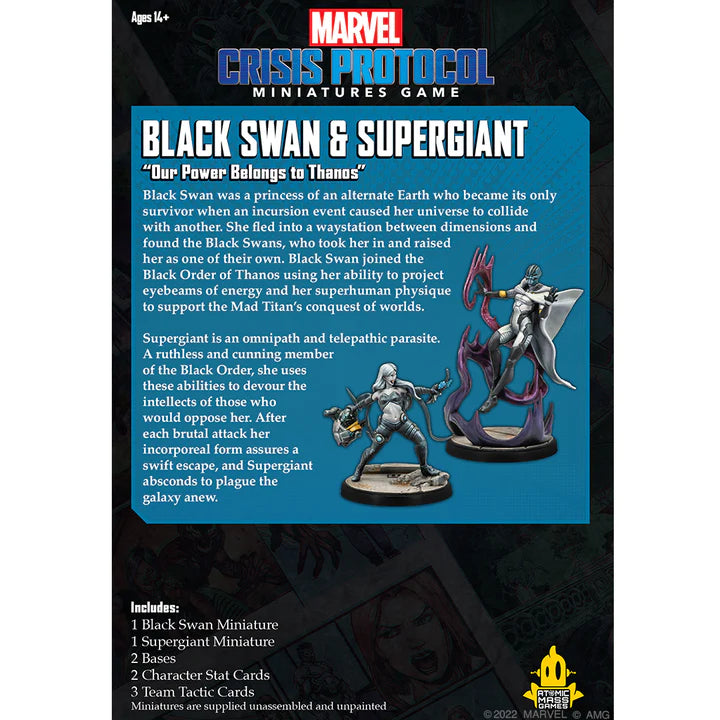 MARVEL CRISIS PROTOCOL: Black Sawn &amp; Supergiant