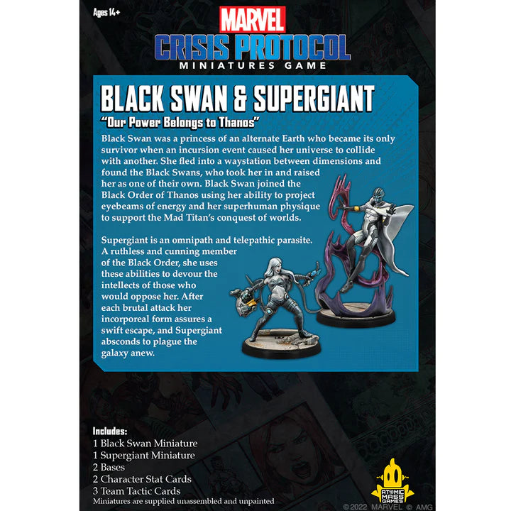 PROTOCOLE DE CRISE MARVEL : Black Sawn et Supergiant