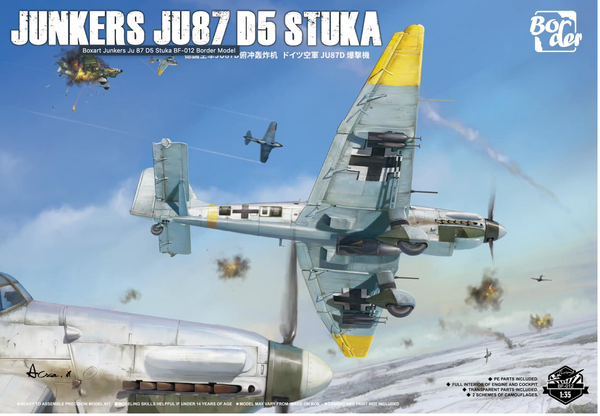 Junkers Ju 87 D5 Stuka Border Model 1:35