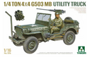 Takom 1/4-ton 4×4 G503 MB Utility Truck (1/16)  TAKOM - 1016