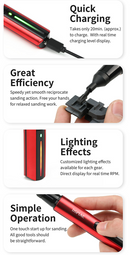 DSPIAE "Illusive Shadows" Reciprocating Sander