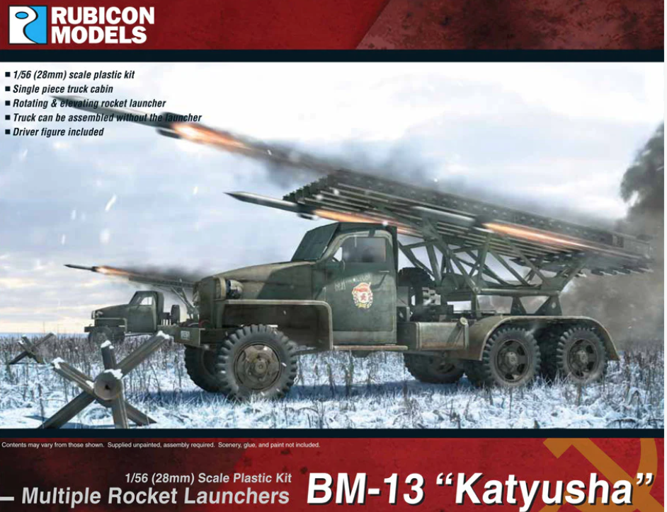 280036 Rubicon Models - BM-13N “Katyusha” Rocket Launcher