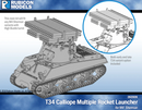 282009 Rubicon Models - T34 Calliope Tank Mounted MRL for M4 Sherman- Resin