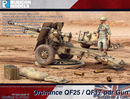 280115 Ordnance QF25 / QF17 pdr Gun Howitzer & AT-Gun with Limber & Crew