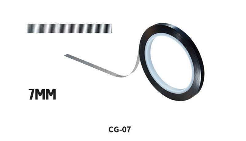 Dspiae Hard Edged Carving Tape with Adhesive Back 7mm x 30m (for Panel Lines) DSP-CG-07