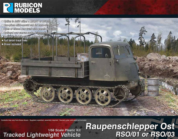 Rubicon models - 280128 - Raupenschlepper Ost RSO/01 or RSO/03