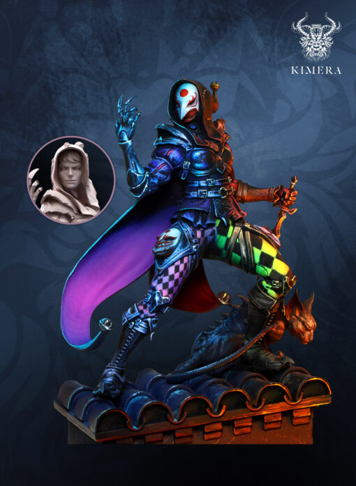 Eva – Jester Harlequin