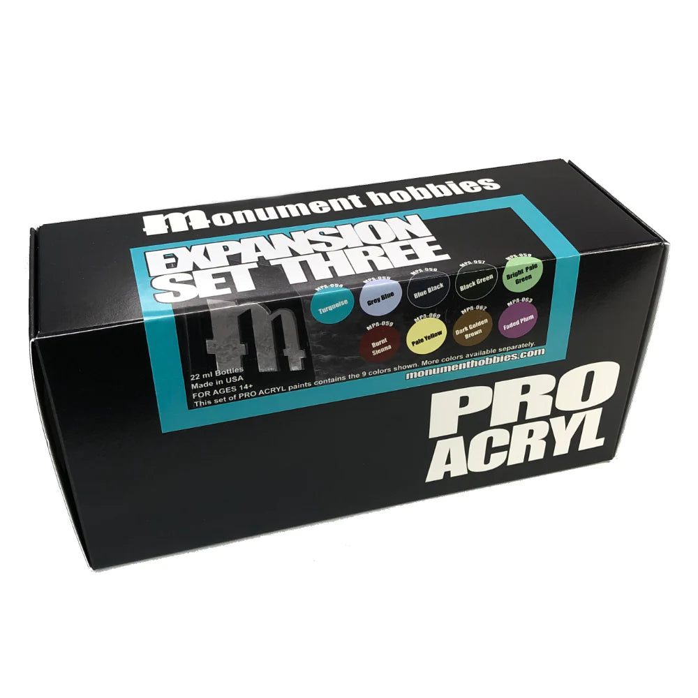 Pro Acryl Expansion Set #3 - 9 colores