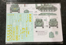 SRD35C1366 1:35 Star Decals - US Pacific Battles: Iwo Jima M4A2 M4A3 Sherman Tanks