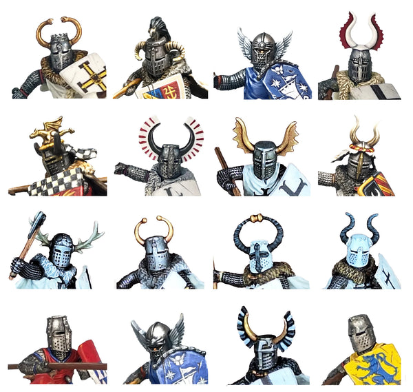 VICTRIX - Medieval & Fantasy Heads, Cloaks & Shields VXE002
