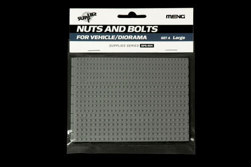 MNGSPS004 Meng Model Nuts And Bolts For Vehicle/Diorama (Set A Large)