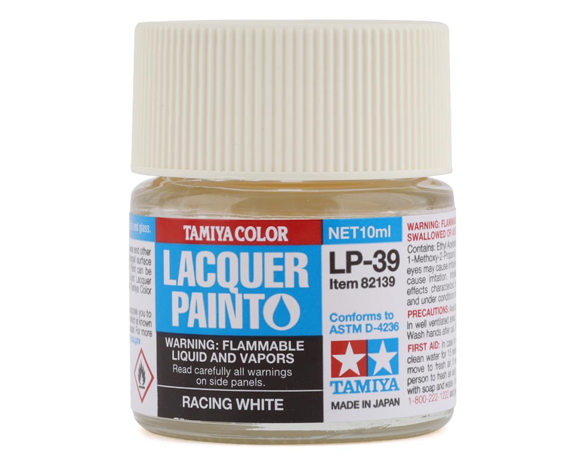 TAM82139 Tamiya Lacquer Paint LP-39 Racing White 10ml
