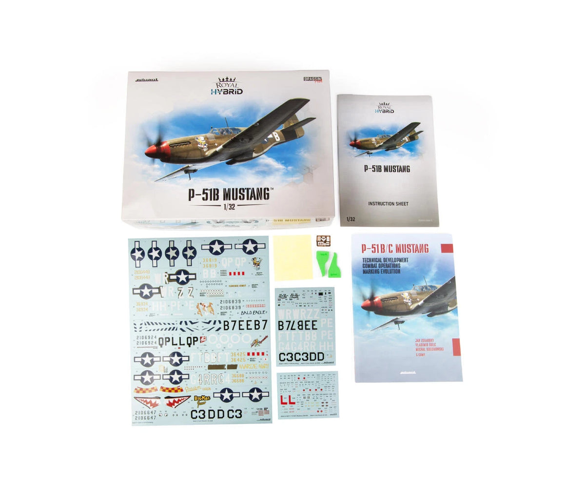 EDU932011 1:32 Eduard P-51B Mustang (Royal Hybrid Edition)
