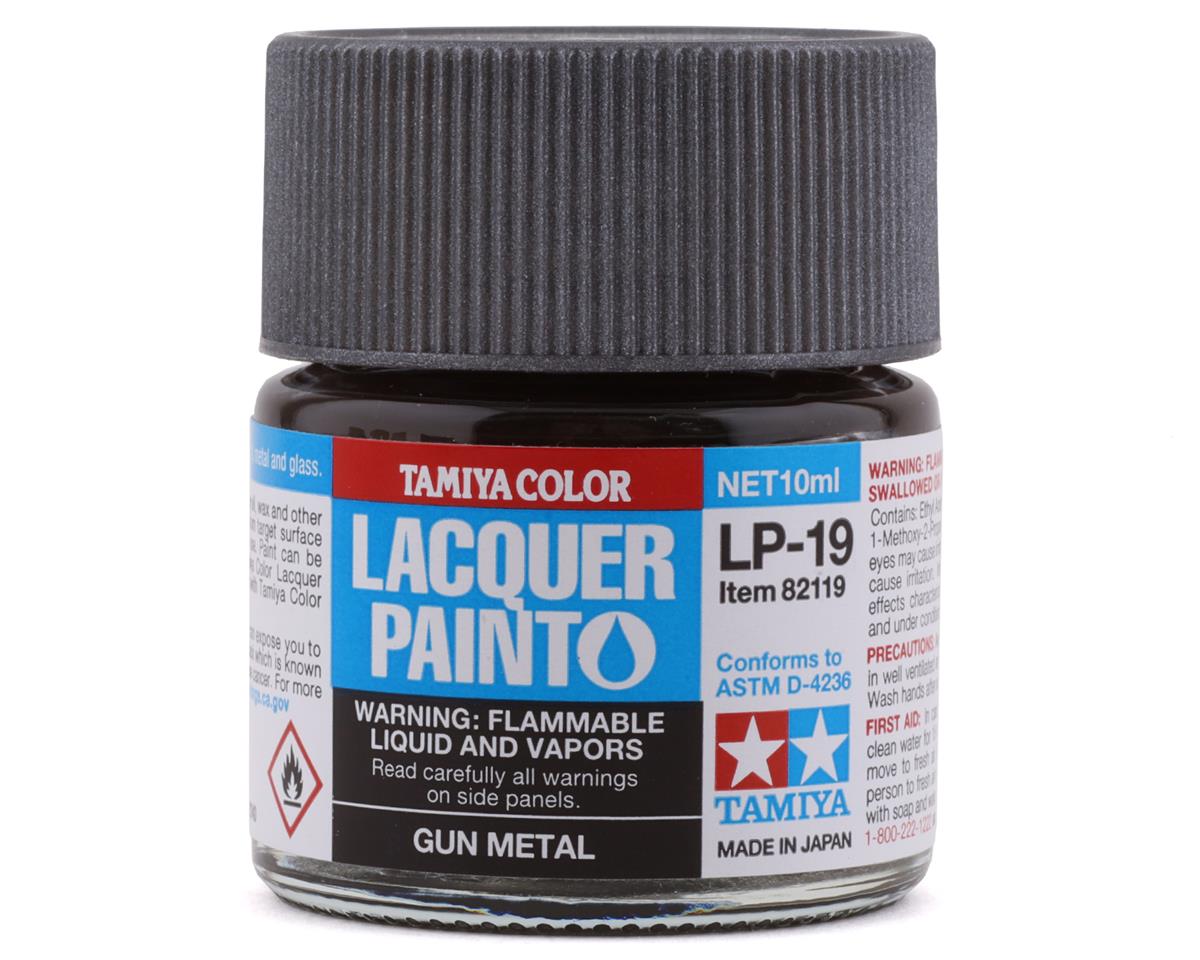 TAM82119 Tamiya Lacquer Paint Gun Metal LP-19 10ml