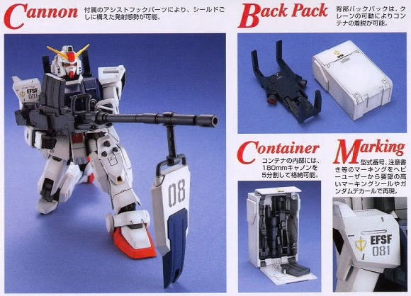 BNDAI-0076371: Bandai RX-79(G) GUNDAM Ground Type ‘GUNDAM 08th