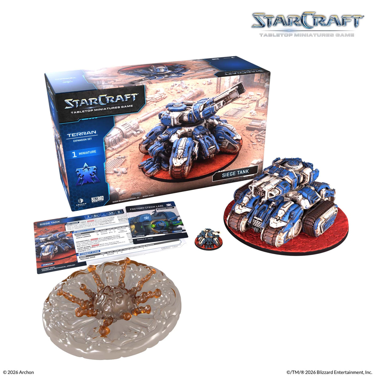 STARCRAFT® SIEGE TANK - TERRAN - EXPANSION SET