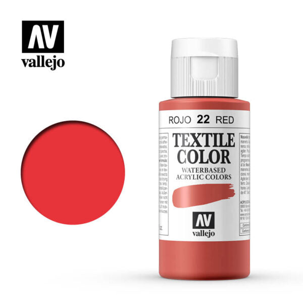 40.022 RED - TEXTILE 60ml