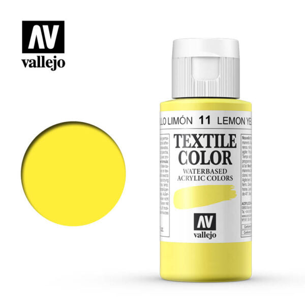 40.011 AMARILLO LIMON - TEXTIL 60ml