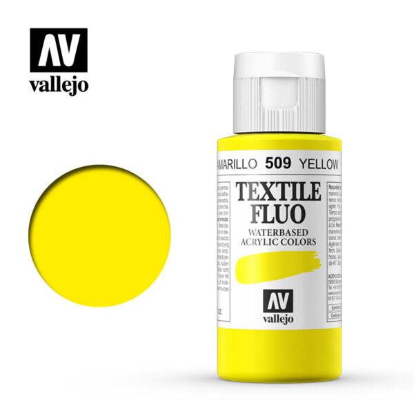 40.509 AMARILLO FLUORESCENTE - TEXTIL 60ml