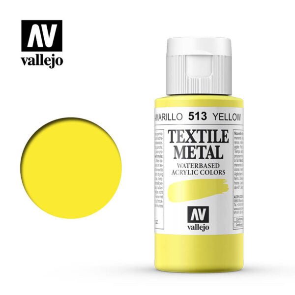 40.513 METALLIC YELLOW - TEXTILE 60ml