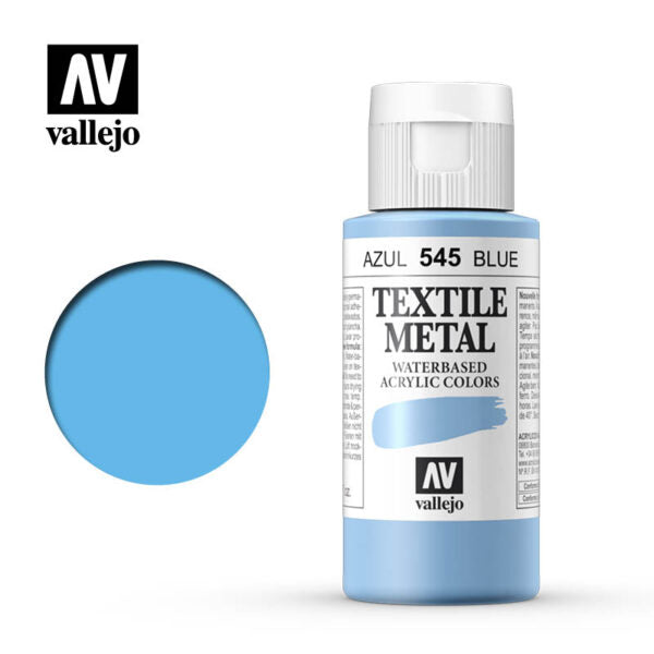 40.545 AZUL METALIZADO - TEXTIL 60ml