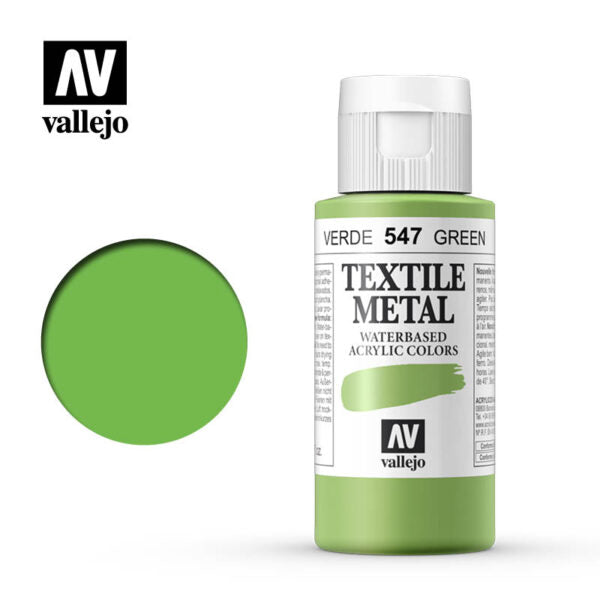 40.547 VERDE METALIZADO - TEXTIL 60ml