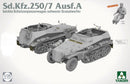 TAKOM TAK02212 1:35 Takom Sd.Kfz.250/7 Ausf.A leicher Shutzenpanzerwagen schwerer Granatwerfer