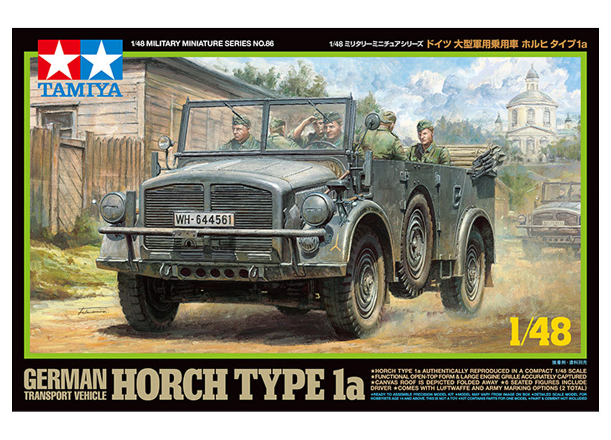 TAMIYA TAM32586 German Transport Vehicle Horch Type 1a 1/48