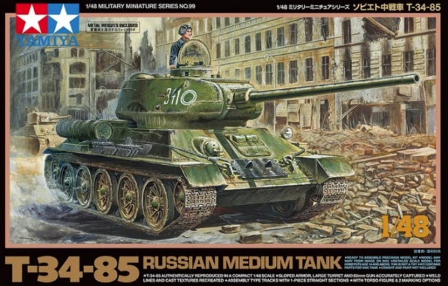 TAMIYA TAM32599 Russian Medium Tank T-34-85