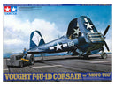 TAMIYA TAM61085 Vought F4U-1D Corsair w/ Moto-Tug 1/48