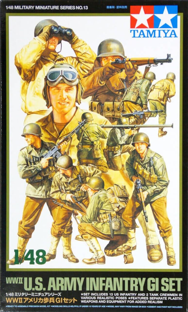 TAMIYA TAM32513 US Infantry GI set 1/48
