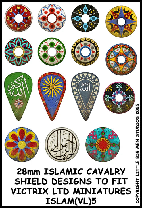 VICTRIX:Islamic Cavalry Shield Transfers 5