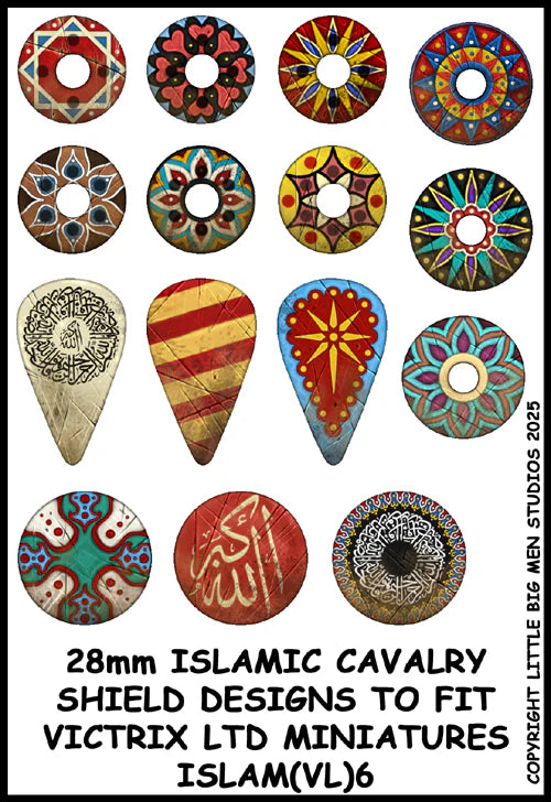 VICTRIX: Islamic Cavalry Shield Transfers 6