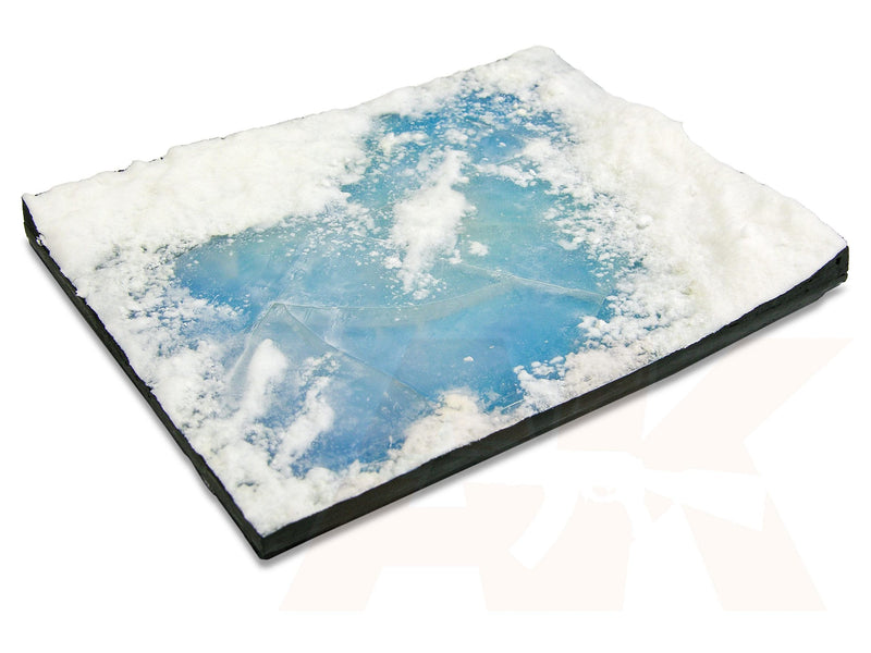 AK8012 RESIN ICE (Textura) Resina de hielo-2 componentes epoxy