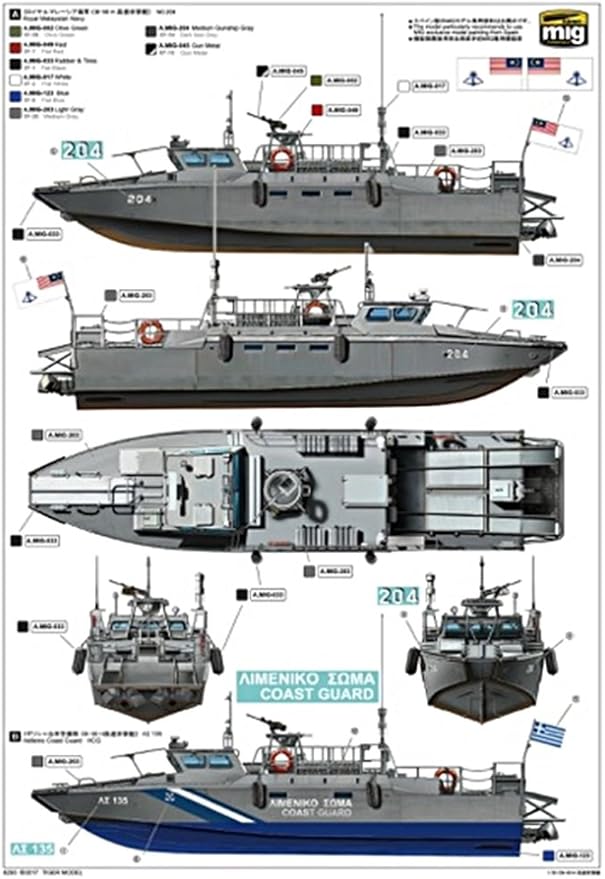 Tiger Model 1/35 Sweden CB-90 FDST Assault Craft CB 90/Combat Boat 1991-present