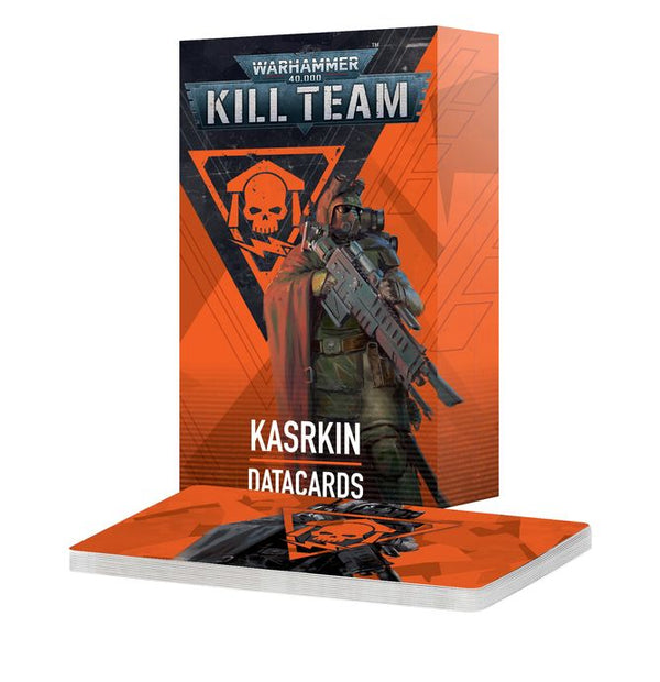 KILL TEAM KASRKIN DATACARDS (inglés)