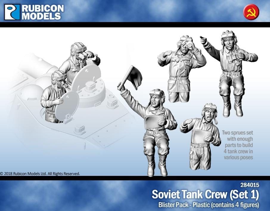 Rubicon Models. 284015 Soviet Tank Crew