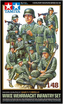 TAM32602 1:48 Tamiya WWII Wehrmacht Infantry Figure Set