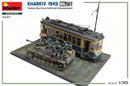 MINIART. 1/35 Kharkiv 1943: Tram & Stug. III Ausf. G w/Crew. BIG SET