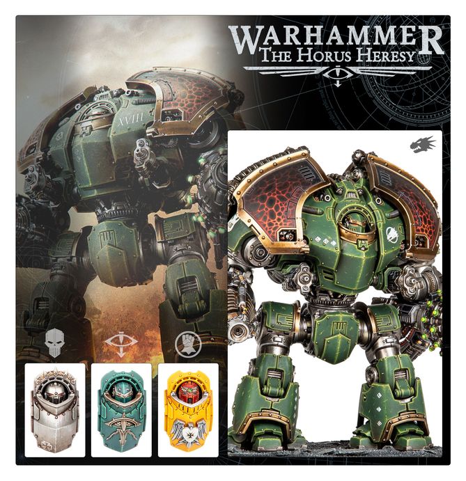 LEGIONES ASTARTES: Saturnine Siege Dreadnought – Ophion Configuration