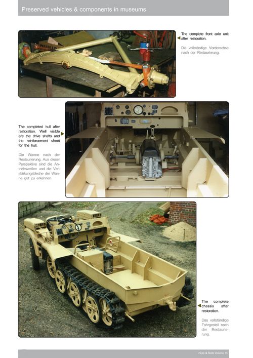 NUTS & BOLTS. Volume 45: Sd.Kfz. 10-leichter Zugkraftwagen 1 ton and variants
