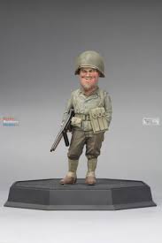FINE MOLDS 1/12 WW2 USArmy infantryman “Sgt. Rogers” & Thompson M1A1 SMG