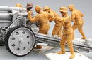 TRUMPETER: 1:35 Trumpeter German Field Howitzer Gun Firing Crew Figure Set (5 figures)