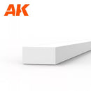 STRIPS 1.50 X 3.00 X 350MM – STYRENE STRIP – (10 UNITS) AK6526