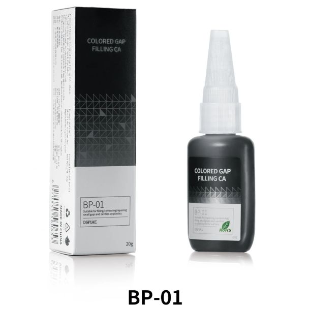 BP-01 DSPIAE Cianocrilato rellenador. NEGRO