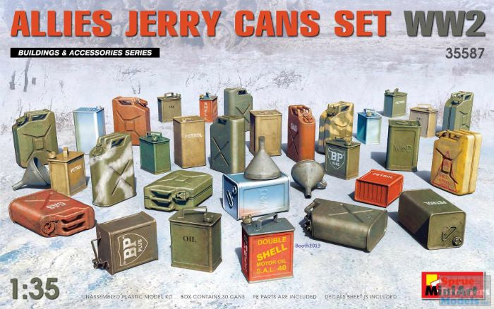 MiniArt 1:35 Allied WW2 Jerry Cans