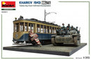 MINIART. 1/35 Kharkiv 1943: Tram & Stug. III Ausf. G w/Crew. BIG SET